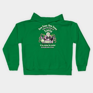 Zim Santa Bow Down Kids Hoodie